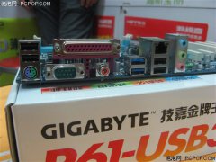 USB3.0+全固态电容22UF 16V 技嘉H61报价799元