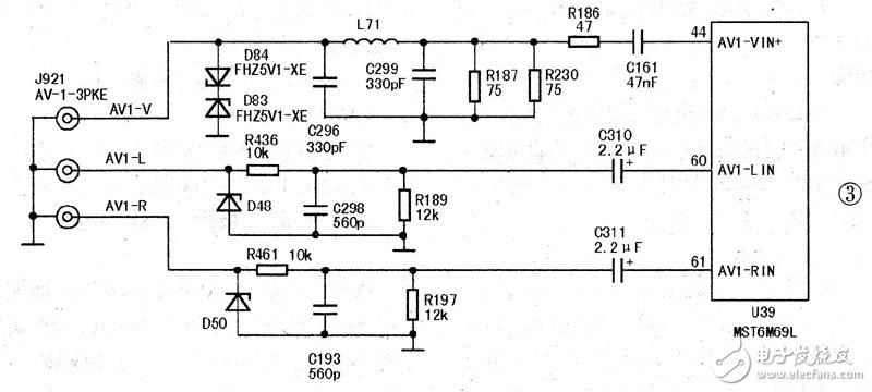 液晶信号板电路设计与道330UF 10V理详解TOP9 —电路图天天读（113）