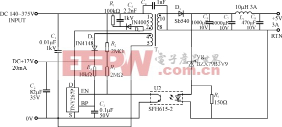 TinySwitch Ⅱ及其在东莞电解电容待机电源中的应用