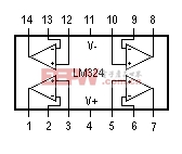LM324四运放贴片铝电解电容的应用