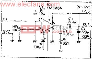 长命命电解电容可在低压下工作的0.5W音频功率放大器