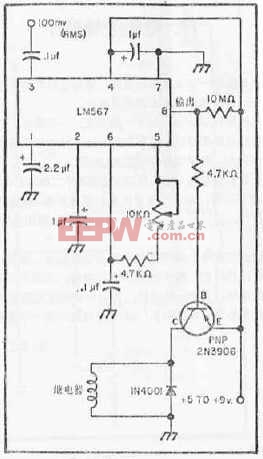 LM567通用音调译码器集成电路的应用