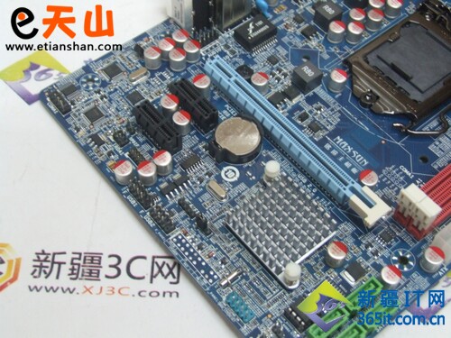 铭瑄MS-H61G主板PCI扩展部门