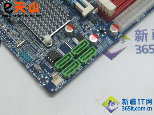 铭瑄MS-H61G主板磁盘接口部门