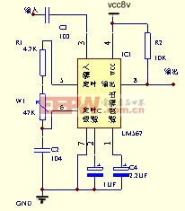 电解电容基于LM567的集成电路应用