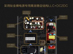 VT贴片铝电解电容军规固态电容设计！先马 24K金牌500W