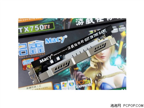 铭鑫视界风GTX750TI -2GBD5 光辉版显卡 